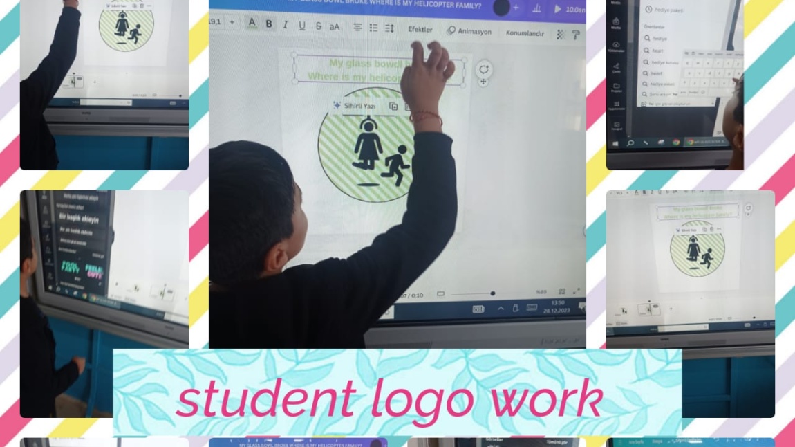 Öğrencilerimizin hazırladığı logolar nasıl oluştu